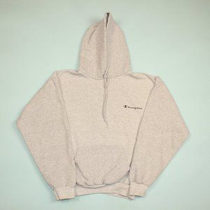 Vintage style grey champion hooded Sweatshirt